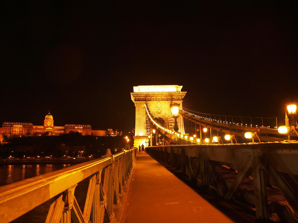 Night view of Budapest