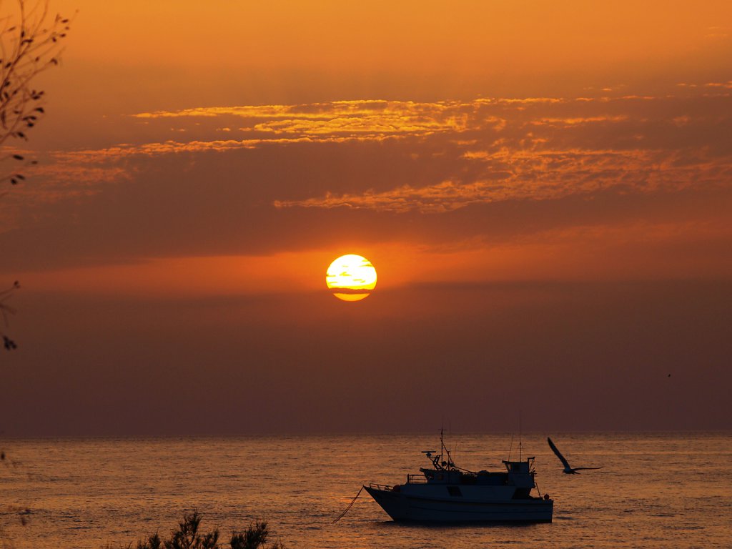 Stromboli sunrise
